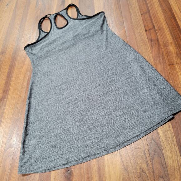 Apana Athletic Dress Moisture Wicking Built In Bra Racer Back Size Large - Picture 2 of 7